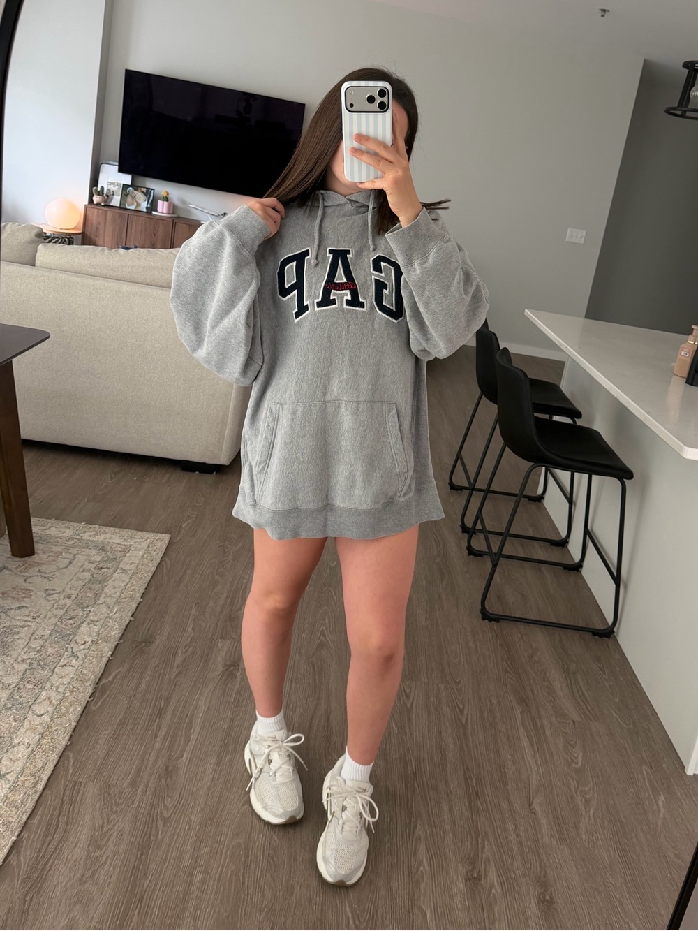 Vintage GAP Athletics Reverse Weave Hoodie